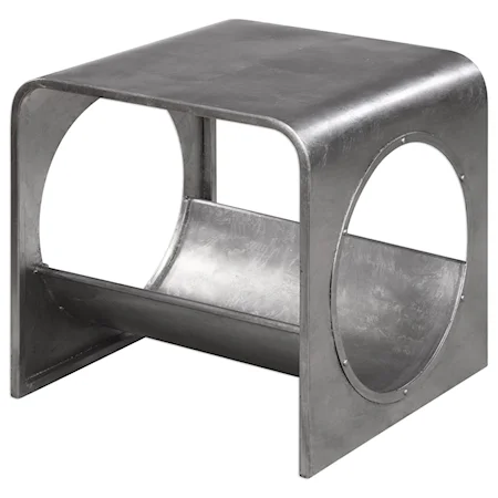 Yeager Silver End Table